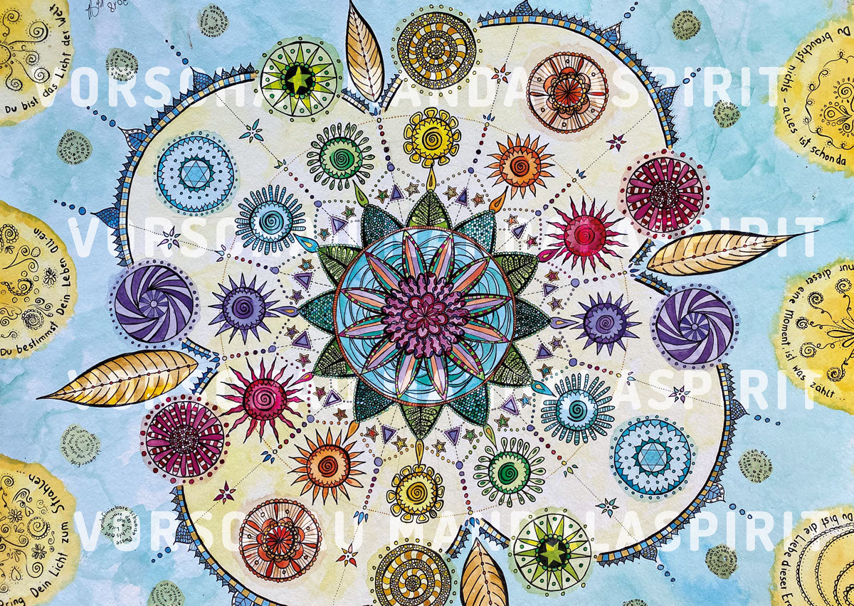 DinA2-Poster von "All eins Sein"