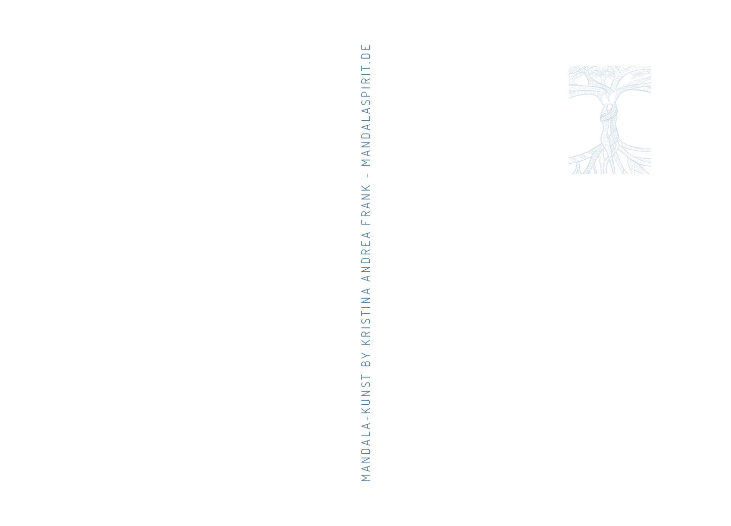 Postkarte DIN A6 Kunstdruck Mandala "bunt und viel"